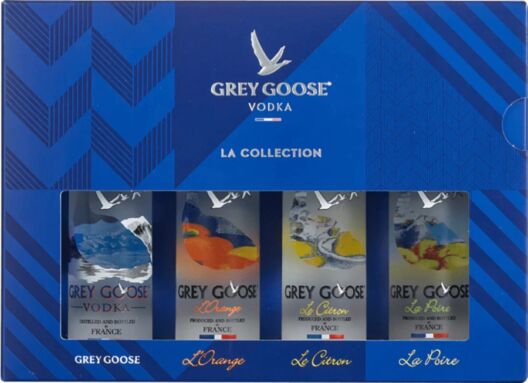 Grey Goose La Collection 4x50ml Miniature - Jus de Vine